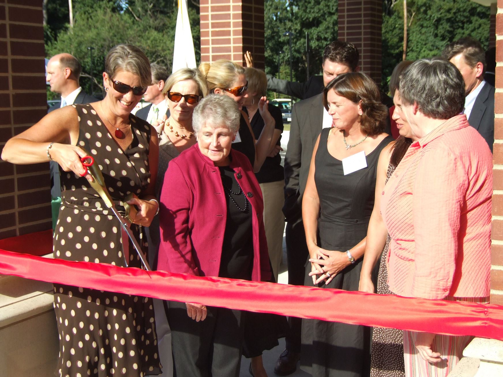 Grand Opening Ribbon Being Cut 3
